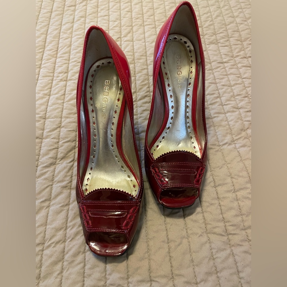 BCBGirls Peep-Toe Heels